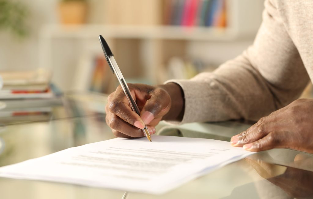 Male patient registration form